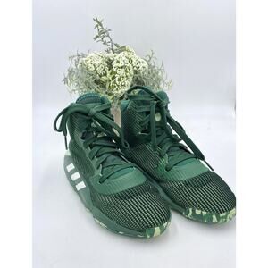 Adidas mens Green Pro Bounce 2019 Basketball sneakers M 6.5/wom 8‎ ART G26168